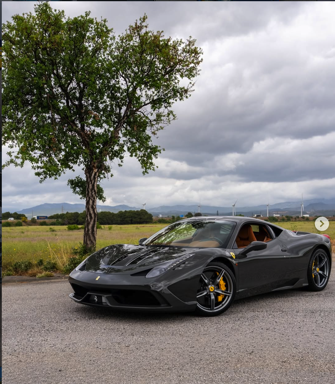 Ferrari 458 Speciale — Excel Car (détail)
