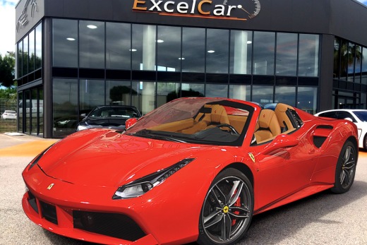 FERRARI 488 SPIDER 3.9L V8 670