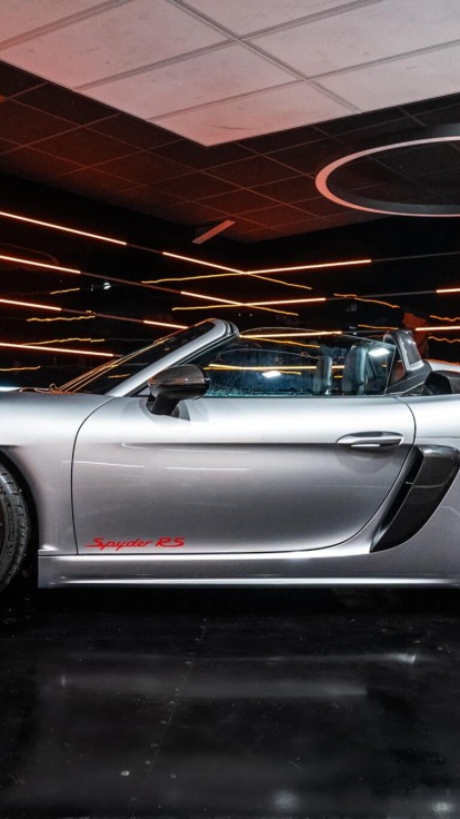PORSCHE 718 SPYDER RS 4.0 500CH PDK
